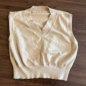 Almond Sweater Vest